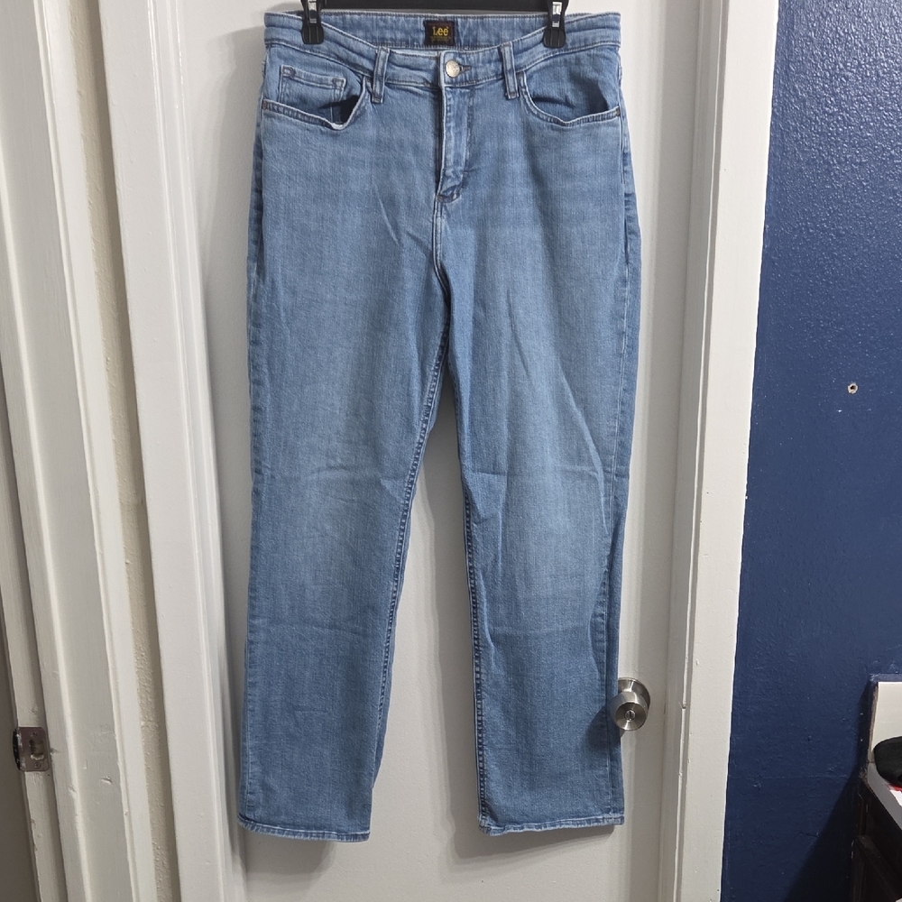 Lee Classic Denim Jeans in Light Blue